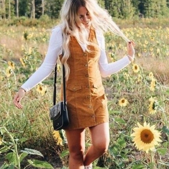 Urban Outfitters Dresses & Skirts - URBAN OUTFITTERS COOPERATIVE Corduroy Jumper